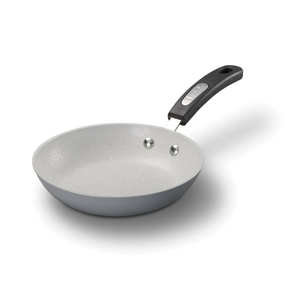 Starfrit The Rock Terra Non-Stick Frypan, 8" (20cm) Diameter, Ceramic PFOA Free Coating, Thick Aluminum Base