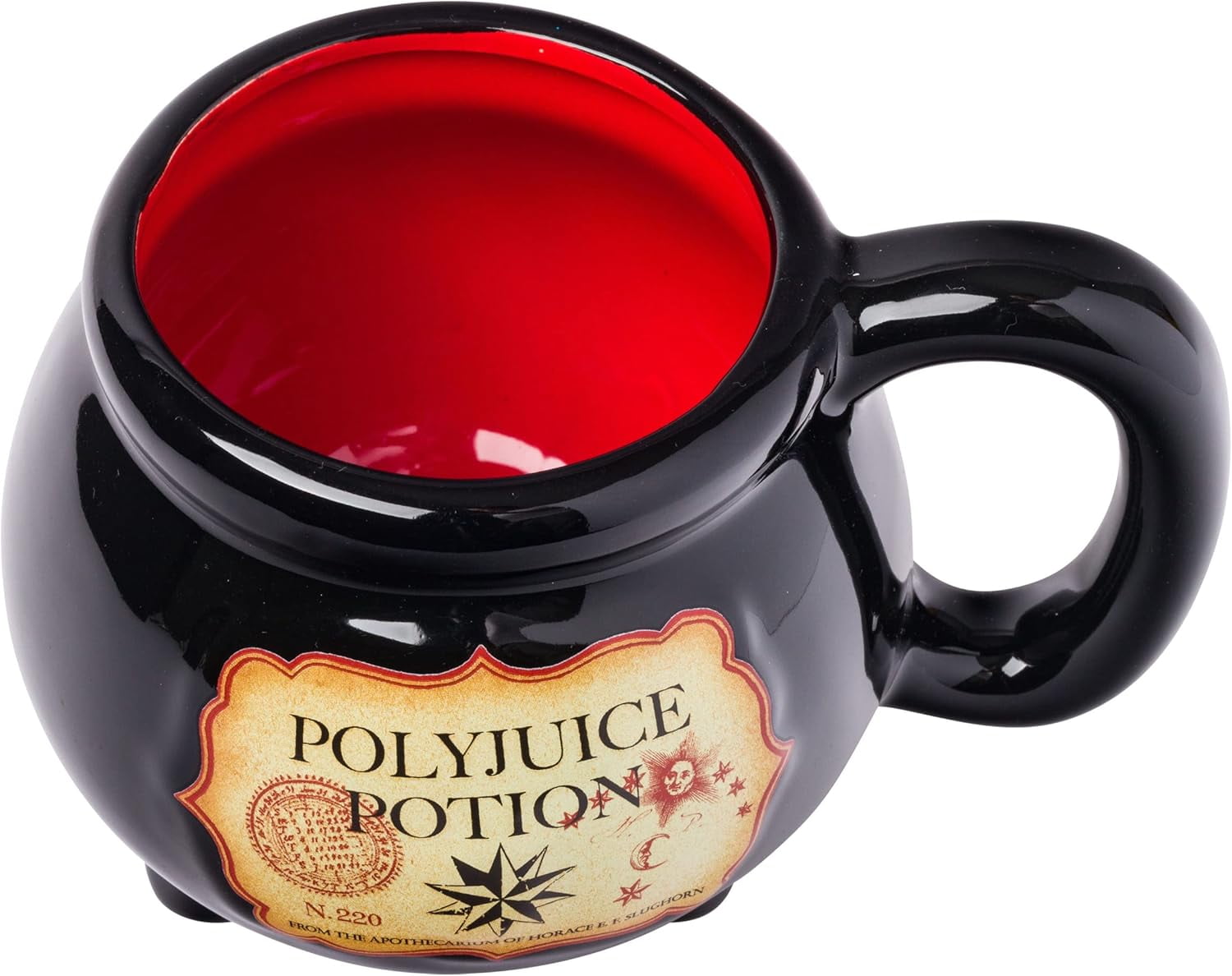 Silver Buffalo Warner Bros Harry Potter Polyjuice Potion Cauldron 3D Sculpted Ceramic Coffee Mug, 20 Ounces