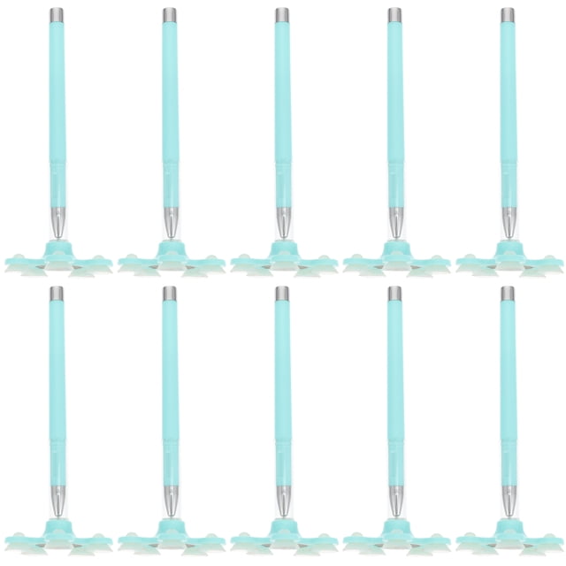 10pcs Plastic Writing Gels Pens Adorable Pens Phone Support Pens Medium Point Pens