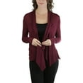 thumbnail image 4 of ToBeInStyle Women's Long Sleeve Shawl Cardigan, 4 of 22