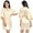 Champagne Yellow, variant on Women's Silk Satin Robes Silky Night-Robe Short Bathrobe Sleepwear Short Robe Solid Color Pjs S-XXL