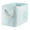 Aqua, variant on Design Imports CAMZ12478 Paw Round Polyester Pet Bin, Rose - Small