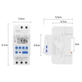 thumbnail image 4 of TM919A-4 Relé de control de tiempo Interruptor de temporizador digital programable semanal (12 V) JShteea Libre de BPA, 4 of 9