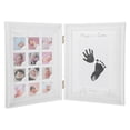 thumbnail image 1 of Baby Picture Frame Newborn Handprint Footprint Frame Baby Milestone Picture Frame, 1 of 8