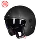 thumbnail image 2 of Casco de fibra de carbono 3/4 TORC Casco de motocicleta ligero V587 Casco abierto Casco de moto Casco de motocross, 2 of 5