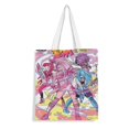 thumbnail image 1 of Jem and The Holograms Bolso de tela con estampado de lienzo para mujer, bolsa de compras reutilizable y estética, con cremallera interior, regalo para mujer,40*40cm., 1 of 6