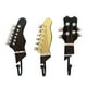 thumbnail image 1 of Ganchos decorativos JAMW de guitarra vintage para colgar ropa abrigos toallas llaves sombreros paquete de 3, 1 of 5