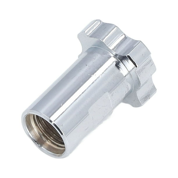 Spray Paint Adapter, Airbrush Adapter, Body Repair Paint Spray Guns, M16 1.5mm Spray Cup Connector Pot Joints Stainless Steel Disposable Pot Connector