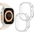 thumbnail image 1 of [2 Pack] for Apple Watch Ultra Case 49mm [NO Screen Protector], Apple Watch Ultra 49mm Case with Hard PC & All-Around Edge Shockproof Protective & Ultra-Thin Bumper Cover for iWatch Ultra 49mm, 1 of 5