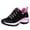 Black, variant on NOKIO Women's Climbing Shoes Non-S𝗅ip Outdoor Hiking Shoes Cushion Running Shoes Lightweight 𝖫a𝖼e Up Athlet𝗂c Shoes Breathable Walking Sneakers Wate𝗋proof Sport Shoes