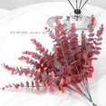 thumbnail image 2 of HAOSHICS 10Pcs Artificial Eucalyptus,Fake Eucalyptus Leaves Stem,Faux Eucalyptus Buquets for DIY Flower Craft Wedding Party Home Office Table Centerpieces Decor (Green), 2 of 10
