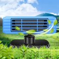thumbnail image 1 of Calentador de Coche Portátil, Ventilador, Descongelador, 150W, Calentamiento Rápido, Descongelador Automático, Desempañador con  degree Ajustable Azul 12V, 1 of 8