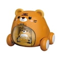 thumbnail image 2 of Vehículo de carreras s para bebés, juguete educativo, juguete con catapulta para mascotas ños, niñas, regalos de cumple Tigres Baoblaze Tire hacia atrás del coche, 2 of 7