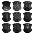 thumbnail image 1 of Bandana, pañuelo para la cabeza, bufanda, máscara, calentador de cuello, 9 unidades, 1 of 3