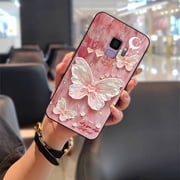 ABL-Phone Case For Samsung Galaxy S9/SM-G9600, Anti-knock Full wrap Graffiti Shockproof Anti-dust Waterproof Soft case Phone Pouch Silicone Oil Painting Protective Fashion Design Durable