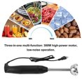 thumbnail image 3 of Immersion Hand Stick Blender Electric Food Vegetable Grinder Hand-Held Cooking Complementary Food Machine EU Plug White, 3 of 5