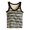 Black, variant on Women Padded Cotton Ribbed Tank Tops (Purple XL)