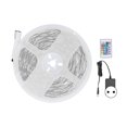 thumbnail image 1 of Tira de luz LED 15m RGBW 5050 Cuentas de lámpara destacadas Control remoto de 24 teclas Luces LED USB para barra de dormitorioEnchufe europeo 100-240V, 1 of 5