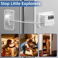 thumbnail image 2 of Candado para Refrigerador RORMGO Combinación Resistente Paquete de 2, 2 of 8