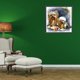 thumbnail image 4 of 5D DIY diamante pintura Navidad perros completo cuadrado dibujo decoración del hogar regalo Tmvgtek decoración de arte en el hogar, 4 of 9