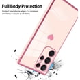 thumbnail image 3 of for Samsung Galaxy S23 Ultra 5G Case Heart Plating Electroplate Luxury Elegant Case Camera Protector Soft TPU Shockproof Protective Corner Back Cover Galaxy S23 Ultra 5G Case -Pink, 3 of 11