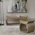 thumbnail image 4 of Uttermost Connor Contemporary Reclaimed Elm Wood Bench in Woodtone Brown, 4 of 7