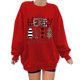 thumbnail image 1 of Tops Navideños Para Mujer Blusas de Manga Larga Moda Casual Árbol de Navidad Estampado Cuello Redondo Camiseta Suelta Suéter de Otoño Sudaderas Sin Capucha Odeerbi  ODB192820, 1 of 5