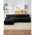 thumbnail image 7 of Sink-in Cloud Comfort 108" Modular Sectional Sofa with Chaise - Boneless Design, No Assembly Required, Upholstered l-Shaped Couch for Living Room & Bedroom, 7 of 7