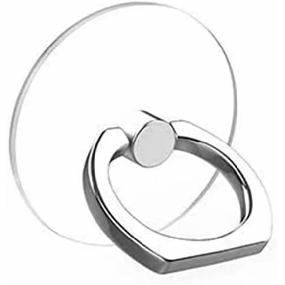 Transparent Cell Phone Ring Holder, Clear Phone Ring Stand, Clear Cell Phone Ring Grip Stand, Universal Ring Buckle Grip Stand