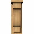 thumbnail image 2 of 5 1/2"W x 8"D x 16"H Newport Smooth Corbel w/Backplate, Western Red Cedar, 2 of 9