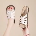 thumbnail image 6 of Sandals for Women Fashion Casual Spring Hollow Open Toe Sandals, 6 of 6
