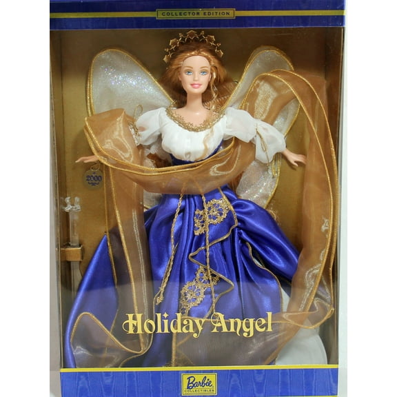 Holiday Angel Barbie Doll Collector Edition 2000 Mattel 28080