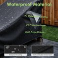 thumbnail image 3 of MR. COVER Chaise Lounge Cover, Patio Furniture Covers, Patio Lounge Chair Cover Waterproof and UV Resistant, 600D Heavy Duty Outdoor Furniture Covers with Air Vent 2 Pack, 70"L x 32"W x 32"H, 3 of 10