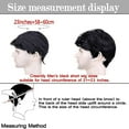 thumbnail image 3 of Komiseup Men's Short Wig Handsome And Fluffys Realistic Short Curly Wig Mature Men's Short Wig, 3 of 3