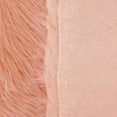 thumbnail image 2 of FabricLA Peach Faux Fur Tree Skirt Cut - 60-Inches with Rounded Edges (No Backing) for Christmas, 2 of 8