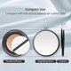 thumbnail image 5 of 30X Magnifying Mirror, Small Magnifying Mirror with Suction Cup and Tweezers, As, 5 of 5