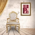 thumbnail image 3 of TypeLike 23x32 Gold Ornate Wood Framed with Double Matting Museum Art Print Titled - Lips, 3 of 4