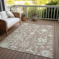 thumbnail image 4 of Dalyn Rugs Machine Washable Indoor/Outdoor Chantille Taupe 2'6" x 3'10" Rug, 4 of 9