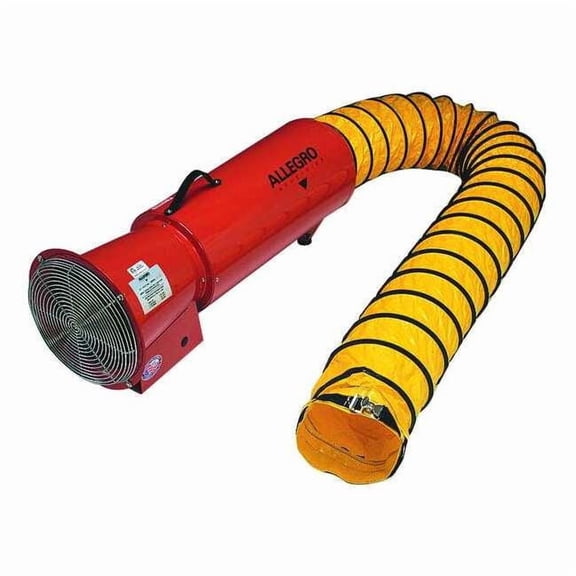 Allegro Industries Conf. Sp Fan,Axial,25 ft. Duct 9514-25