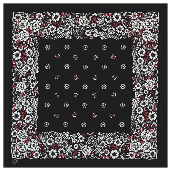 lanema Adult Unisex Sport Cycling Headwrap Western Printed Bandannas for Street Dance