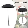 thumbnail image 6 of Aymzbd Plant Umbrella Upgraded Garden Shade Cover for Flower Pot Vegetables Fishing black, 6 of 9