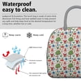 thumbnail image 3 of Womens White Christmas Gnome Pattern Lunch Box for Work,Insulated Lunch Bag for Women,Loncheras Para Mujer,Leakproof Adult Lunch Bag for Work,Beach,Travel,Picnic,Camping, 3 of 7