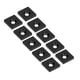 thumbnail image 5 of 10Pcs Profiles End Caps Channel System Cover Single Hole Aluminium Alloy Set KitBlack, 5 of 5
