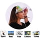 thumbnail image 5 of Sombrero con visera para el sol, ajustable, para hombre y mujer, para playa, para exteriores, con protección UV, transparente, 5 of 6