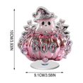 thumbnail image 7 of Halloween Acrylic Desktop Ornament, Gothic Cute Ghost Pumpkin Rotating Stand Tabletop Standee Tiered Tray Decor for Holiday Desk Party Shelf Farmhouse, 7 of 7