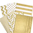 thumbnail image 1 of Papel de seda Whaline Metallic Gold, 180 hojas, 50 x 35 cm, 1 of 7
