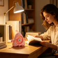 thumbnail image 4 of Cute Cartoon Cheese Mini Fan, USB Powered 3 Speed Quiet Table Fan, Portable Small Desk Fan for Dorm Bedroom Home Outdoor Use(Pink), 4 of 8