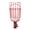 Red, variant on Yajisi Fruit Picker Basket Detachable Blue Iron Harvester (13.19 x 5.71 inches / 33.5 x 14.5 cm) for 3cm Diameter Pipe