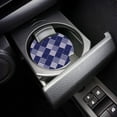 thumbnail image 3 of RYLABLUE Traditional Waves Geometry Pattern Blue Set of 6 Car Coaster for Drinks, Absorbent Ceramic Stone Coasters Cup Mat with Cork Base for Home Kitchen Room Coffee Table Bar Decor, 3 of 5