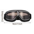 thumbnail image 3 of Klonfd Motorcycle Goggles Fits Over Glasses Soft Padded Riding Glasses With Slip Strap, 3 of 6